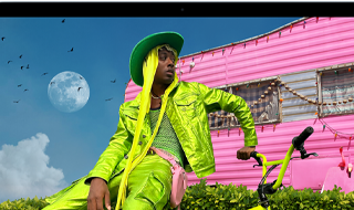 MacBook Air mettant en avant l’écran Liquid Retina